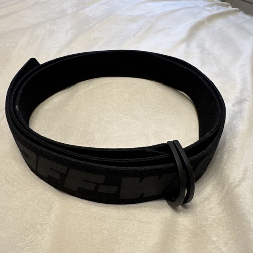 Anello off white nero - d, su