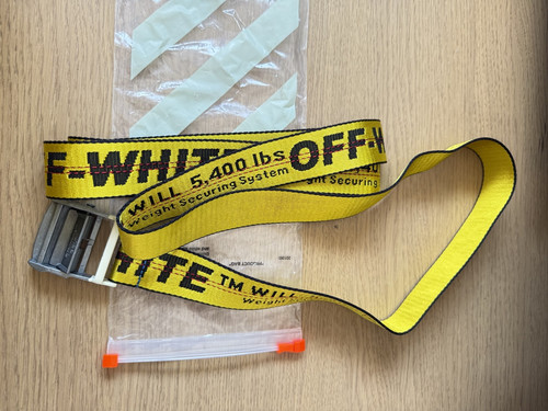 Cintura industriale off white - industriale, off-white
