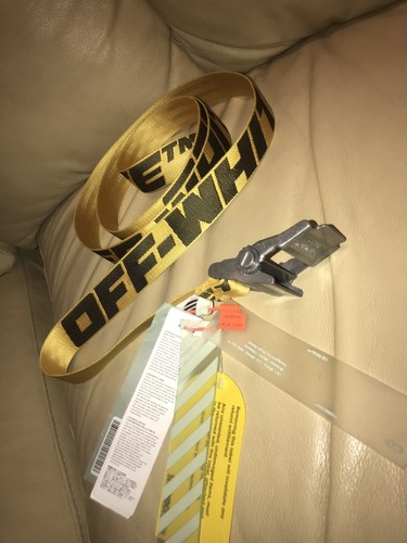 Cintura lunga uomo off - cintura, off-white