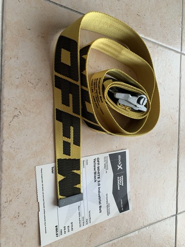 Off white industrial - off-white, belt