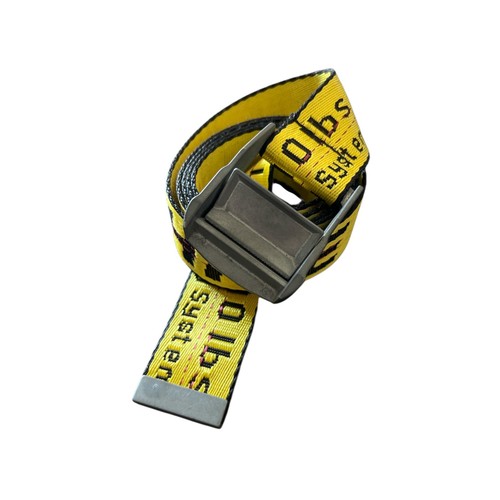 Cintura off white giallo nero - cintura,