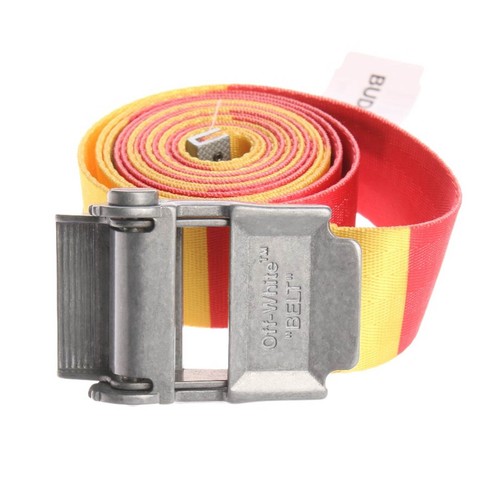 Cintura off white - rosso, giallo