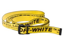 OFF-WHITE Cintura Uomo Giallo