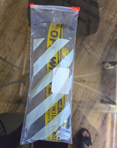 Cintura industriale off white - cintura, off-white