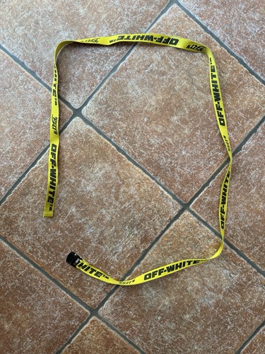 Off white industrial belt - industrial,