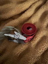 OFF-WHITE Cintura Uomo Rossa